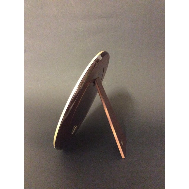 925 Silver Portrait Frame by Del Conte Argenteria, Italy, 1970s For Sale - Image 6 of 8