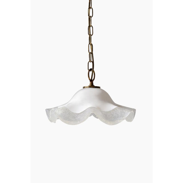 Italian Murano Glass Pendant Lamp from Mazzega, 1970s For Sale - Image 9 of 9
