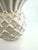 1960s Vintage Mid Century Ceramic Pineapple Vase With Scalloped Rim For Sale - Image 5 of 9