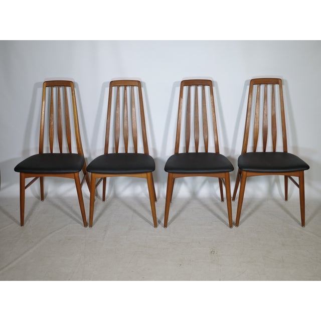 Mid-Century Modern Teak Dining Chairs by Niels Koefoed for Hornslet, 1960s, Set of 4 For Sale - Image 14 of 14