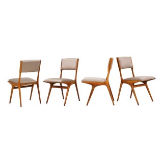 Dining Chairs by Carlo De Carli for Cassina, Italy, 1954, Set of 4 For Sale