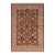 Boho Chic 1990's Pak-Persian Brown/Taupe Wool Rug - 5'11'' X 9'2'' For Sale