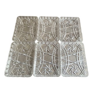 Plastic Attainable Trays, Former Czechoslovakia, 1960s, Set of 6 For Sale