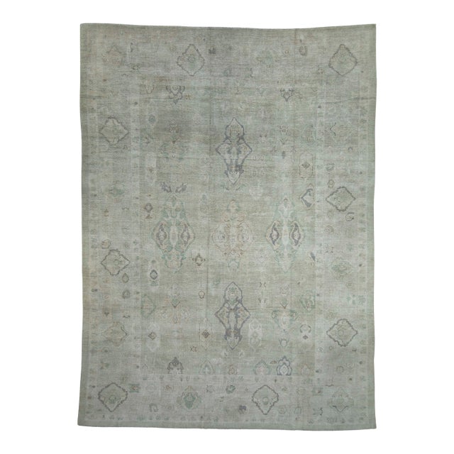 Oushak Rug 10'6" x 14'4" #17820 For Sale