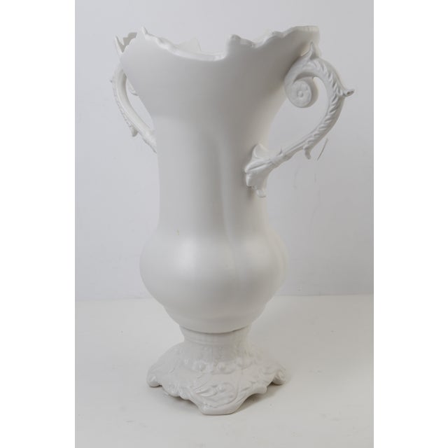 Seletti Versailles Fluo White Porcelain Urn Vase by Selab, Italy 2009 For Sale In Chicago - Image 6 of 9