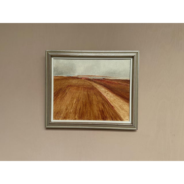 Mid 20th Century Nils Essen, Rustic Landscape, 1950s, Oil Painting on Canvas, Framed For Sale - Image 5 of 18