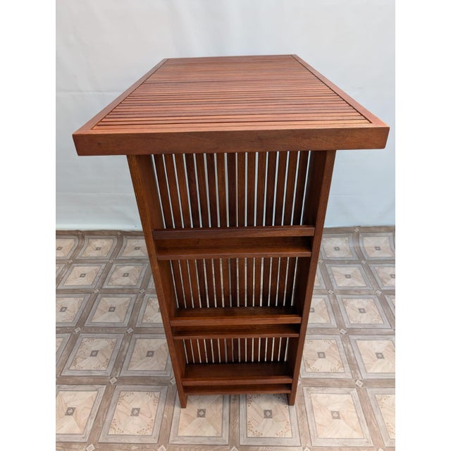Bar Furniture in Exotic Teak, Set of 3 For Sale - Image 12 of 18