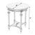 Traditional Hellinger Round End Table, Medium Brown For Sale - Image 3 of 9
