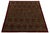 Modern Hand-Knotted Modern Bidjar Style Wool Area Rug Intricate Crimson & Ochre Damask For Sale - Image 3 of 10