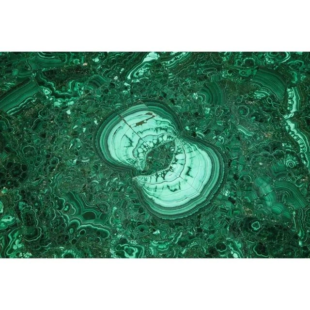 Empire Style Malachite and Ormolu Center Table After Desmalter For Sale In New York - Image 6 of 12