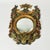 Italian Antique Gilded Wood Convex Wall Mirror 19th Century Italian For Sale - Image 3 of 16