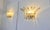 Vintage Smoked Glass Palmette Wall Lights, 1990s, Set of 2 For Sale - Image 14 of 17