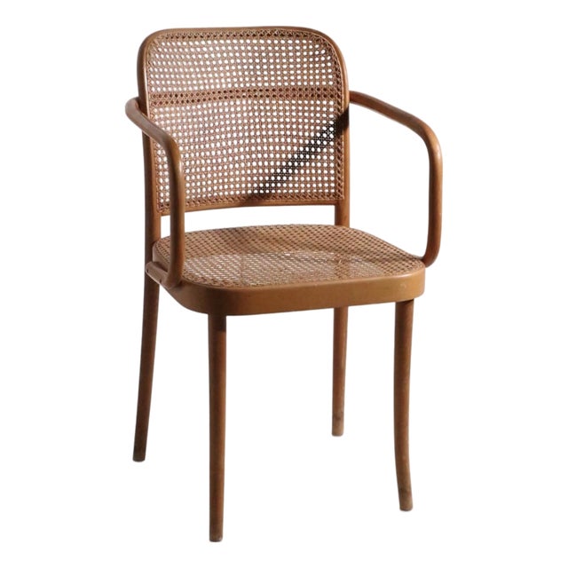 Josef Hoffmann 811 Prague Arm Chair C. 1960's For Sale