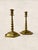 Traditional Antique English Edwardian Brass Hexagonal Candlestick Holders For Sale - Image 3 of 18