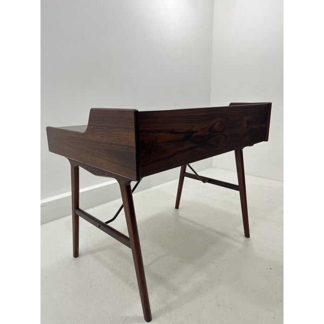 Danish Model 56 Desk in Rosewood by Arne Wahl Iversen for Vinde Mobelfabrik, 1960s For Sale - Image 12 of 18