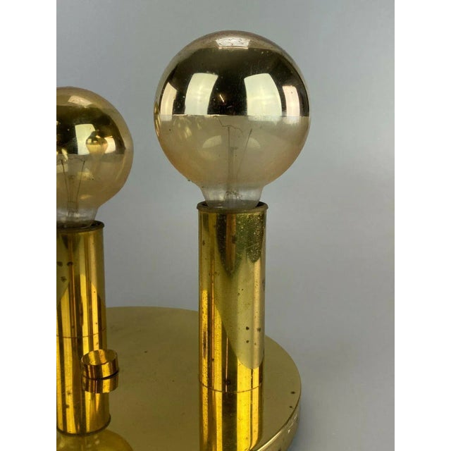 Brass Ceiling Lamp, 1960s For Sale - Image 8 of 11