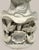 White Vintage Wai Ming Hong Kong Blanc De Chine Porcelain Guanyin Lotus Statue 14" For Sale - Image 8 of 15