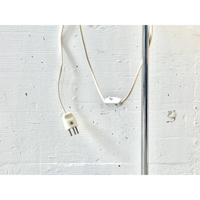 Space Age Floor Lamp with Opal Glass Globe and Chrome Frame, 1970s For Sale - Image 18 of 18