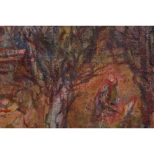 At the Bend - Abstracted Russian Landscape by Yuri Gusev For Sale - Image 4 of 6