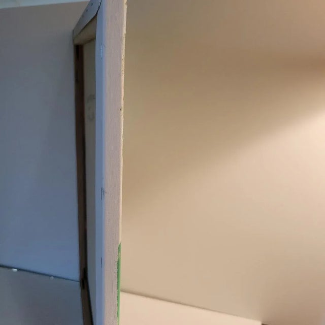 Traditional Palm Trees at Entrance Way by Cynthia Geyer For Sale - Image 3 of 7