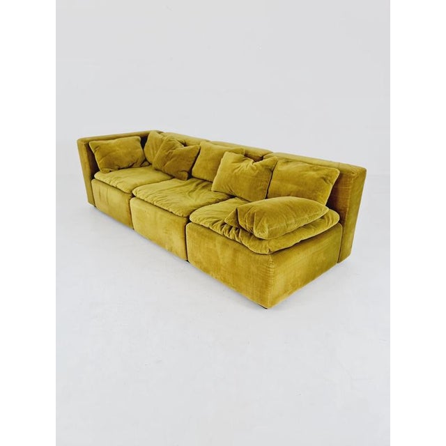 Mid-Century Green Modular Sofa from Cor, 1970s, Set of 3 For Sale - Image 6 of 18