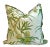 Traditional Vintage Custom Floral & Leaf Pillow For Sale - Image 3 of 5