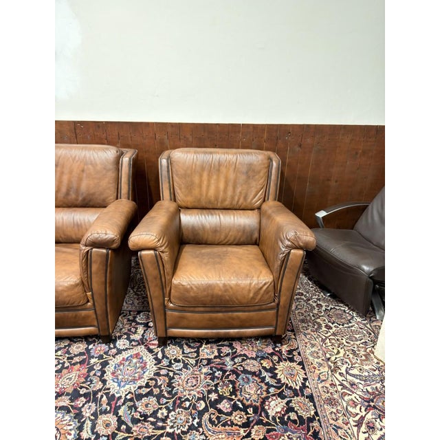 English Chesterfield Chairs, Set of 4 For Sale - Image 9 of 18