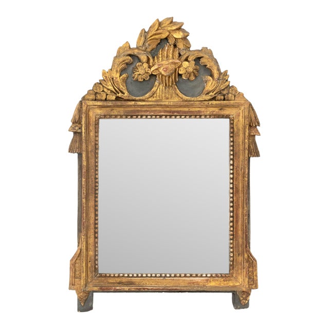 Louis XVI Giltwood Framed Mirror, 18th Century For Sale