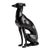 Wildwood Bono Black Dog Statue For Sale