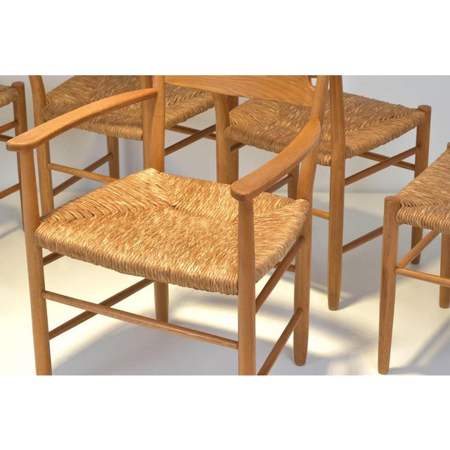 Chair in Ash Wood by Charlotte Perriand, Germany, 1960, Set of 6 For Sale - Image 13 of 14