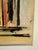 Henry Emil Salloch Original Watercolor on Paper Abstract Cathedral Architectural Study, 1972. For Sale - Image 4 of 7