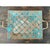 Mid-Century Modern Vintage Patinated Copper Lattice Tray For Sale - Image 3 of 12