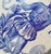 Mid-Century Dutch Hand-Painted Delft Blue Tobacco Jar with Brass Lid, Holland, 1960s For Sale - Image 11 of 17