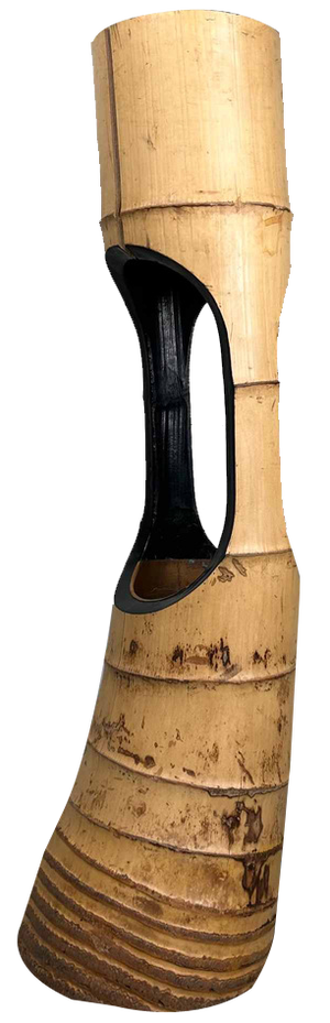 Mid-Century Bamboo Ikebana Ni-Ju-Giri Vase, Japan, 1950s
