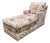 Bespoke Floral Upholstered Chaise For Sale