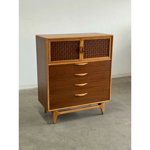 1960s Mid Century Perception Highboy by Lane For Sale In Los Angeles - Image 6 of 9