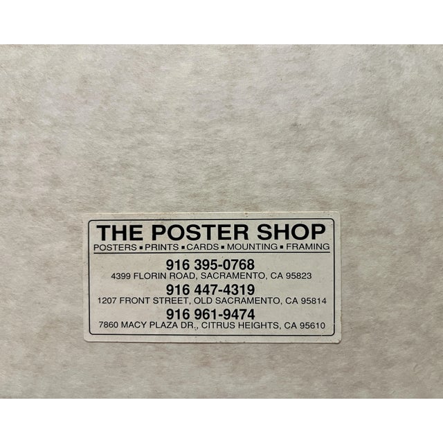 1985 Medusa Screenprint Signed Poster by McRay Magleby For Sale - Image 9 of 9