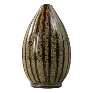 Small Vase by Arthur Andersson for Wallåkra Stenkälsfabrik, 1930s For Sale