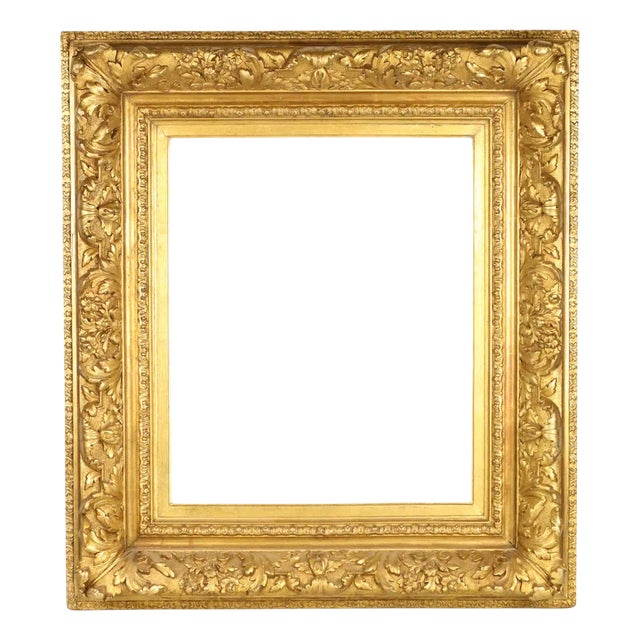 Louis XV Style Gilt Frame Mirror, Late 19th Century For Sale