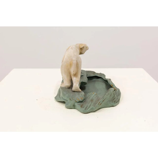 Art Deco Ashtray with Polar Bear, 1920s For Sale - Image 4 of 6