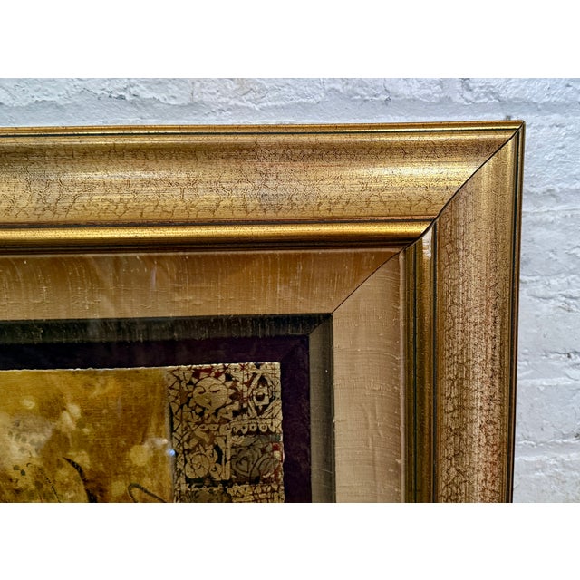 Gold "Ladonna" Serigraph Print by Csada Markus For Sale - Image 8 of 10