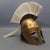 Greek Spartan Corinthian Brass Helmet,1970s For Sale - Image 11 of 11