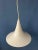 Mid-Century White Space Age Witch Hat Pendant Lamp For Sale - Image 6 of 11