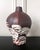 An impressive stoneware bottle form vase by contemporary Japanese studio potter Ken Matsuzaki (1950-) circa 2010s. The...