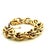 Vintage Italian 14k Gold Chunky Link Bracelet, 92 Grams For Sale In Miami - Image 6 of 16