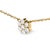Haus of Brilliance 14K Yellow Gold 2.00 Cttw Diamond Cluster 18" Station Necklace (I-J Color, I1-I2 Clarity) For Sale - Image 4 of 7