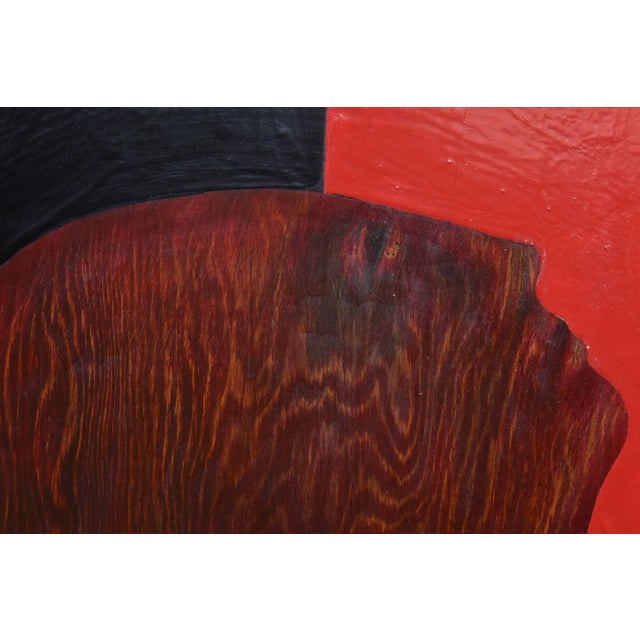 1960s Vintage Signed Natalie Cole Oil on Board Painting Titled " Lady Godiva" Custom Framed For Sale - Image 5 of 8