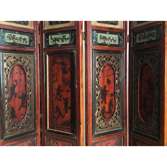 Antique Chinese Screen / Room Divider Chairish