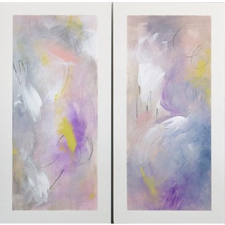 Original Paintings - Sugar Cane No. 1 & No. 2 For Sale