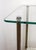 Regency Style Side Table in Glass and Marble, 1970s For Sale - Image 9 of 15
